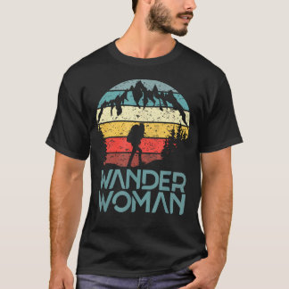 Wandelaarster Wandelen Bergbeklimmen Vrouwen Wande T-shirt