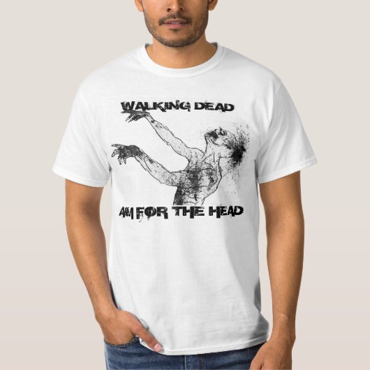 Wandeldood, doel van het shirt met kop (Voorkant)