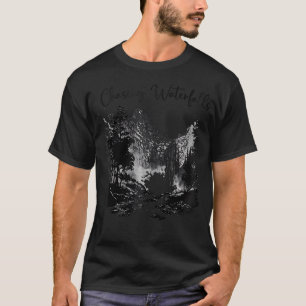 Wandelen achter watervallen Wandelaren Natuurliefh T-shirt
