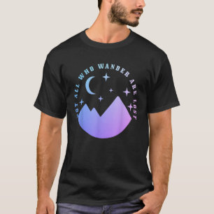 Wandelen Bergen Natuur wandelaar T-shirt