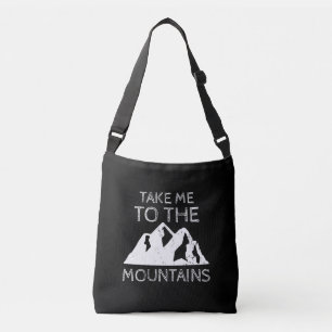 Wandelen - Breng me naar de bergen Grappig Wandele Crossbody Tas