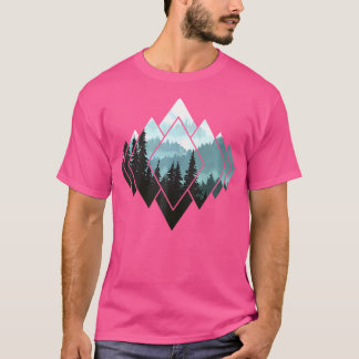 Wandelen Camping Bergen Natuur Trekking Hiking Gi T-shirt