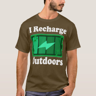 Wandelen Camping Natuur Lover T-shirt