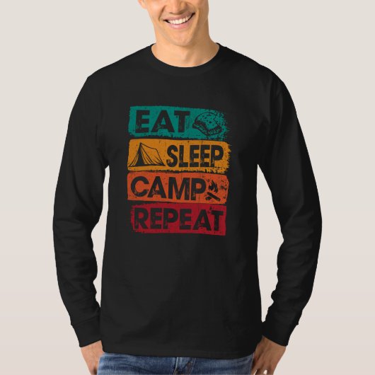 Wandelen Camping Natuur T-shirt (Voorkant)