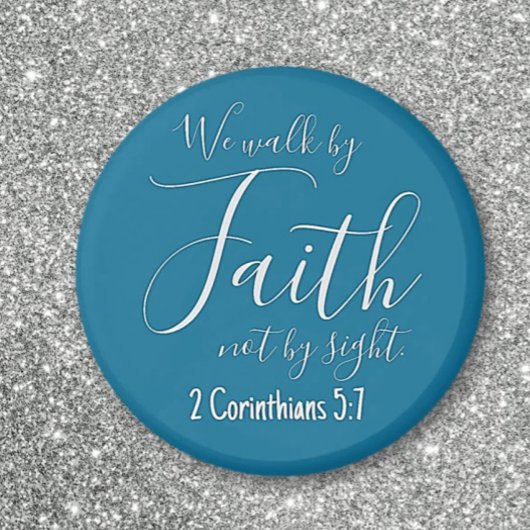 Wandelen door Faith Magnet Magneet