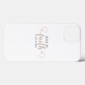 Wandelen door geloof, Case-Mate iPhone case (Achterkant (horizontaal))
