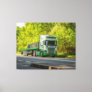 Wandelen door het hart van Herefordshire Canvas Afdruk