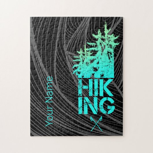 Wandelen en Trekking Outdoor  Bos Design Legpuzzel (Verticaal)