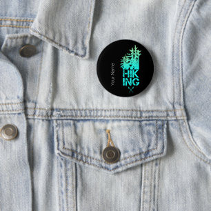 Wandelen en Trekking Outdoor Bos Design Ronde Button 5,7 Cm
