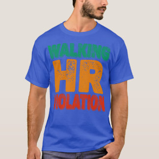 Wandelen HR Schending offensief 1 T-shirt