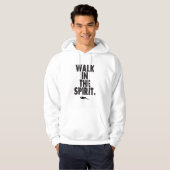Wandelen in de Geest Hoodie (Voorkant volledig)
