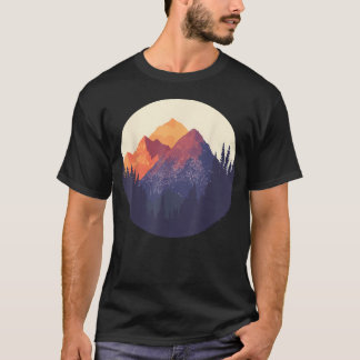 Wandelen in de natuur t-shirt