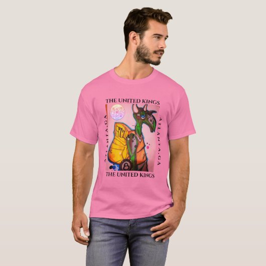 WANDELEN IN DE SCHADUWEN - ATL T-SHIRT (Voorkant volledig)