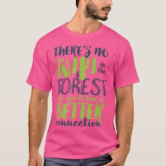 Wandelen in het bos Verbind met Natuur Inspirati T-shirt