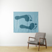 Wandelen is het beste medicijn Hippocrates citaat Wandkleed (In Situ (horizontaal))