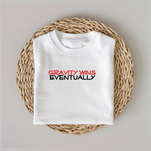 Wandelen Kamperen humor zwart rood T-shirt