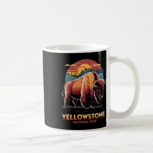 Wandelen Kamperen Retro Yellowstone National Park  Koffiemok