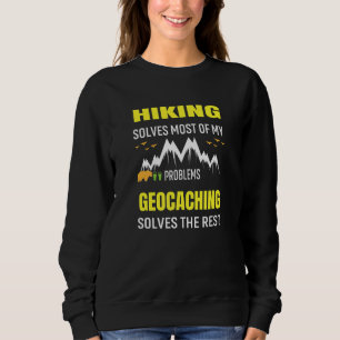 Wandelen lost de meeste problemen op Geocaching lo Trui