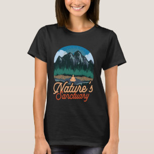 Wandelen Meditatie Buiten Natuur Liefhebber Wandel T-shirt