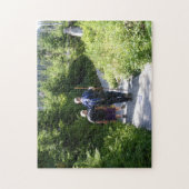 Wandelen met Opa Puzzel Legpuzzel (Verticaal)