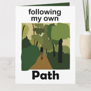 Wandelen Mijn Eigen Pad Volgen Reisdrang Kaart