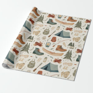 Wandelen & Natuur Buiten Kamperen Avontuur Reizen  Cadeaupapier
