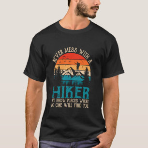 Wandelen Natuur Grappig Avontuur Liefhebber Buiten T-shirt