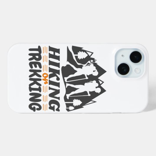 Wandelen of Trekken Case-Mate iPhone Case (Achterkant (horizontaal))