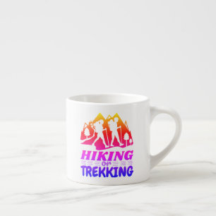 Wandelen of Trekken Espresso Kop
