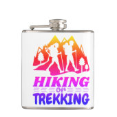 Wandelen of Trekken Heupfles (Voorkant)