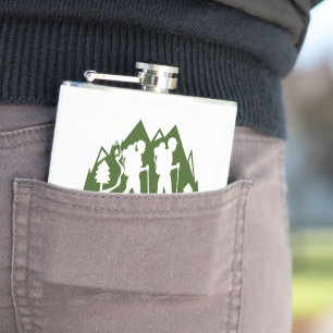 Wandelen of Trekken Heupfles