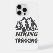 Wandelen of Trekken iPhone Hoesje (Achterkant)