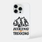 Wandelen of Trekken iPhone Hoesje (Achterkant)