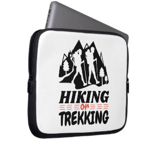Wandelen of Trekken Laptop Sleeve