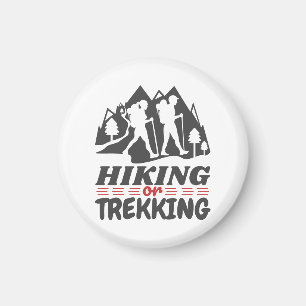 Wandelen of Trekken Magneet