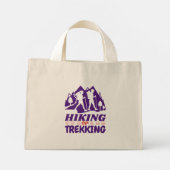 Wandelen of Trekken Mini Tote Bag (Achterkant)