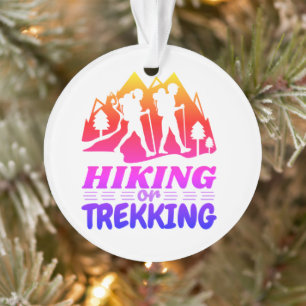 Wandelen of Trekken Ornament