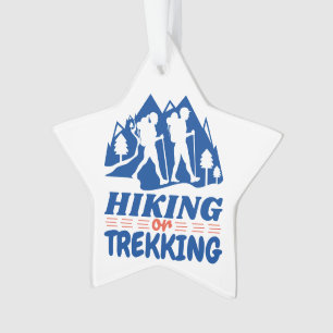 Wandelen of Trekken Ornament