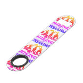 Wandelen of Trekken Speed Flessenopener (Voorkant Gekanteld)