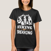 Wandelen of Trekken T-shirt (Voorkant)