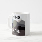 Wandelen Ontdek bergen Avontuur Wandelen Koffiemok (Voorkant links)