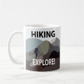 Wandelen Ontdek bergen Avontuur Wandelen Koffiemok (Links)