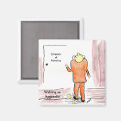 Wandelen op eierschalen magneet (Voorkant / Achterkant)