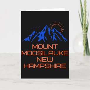 Wandelen op Mount Moosilauke New Hampshire Berg Kl Kaart