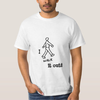 wandelen t-shirt