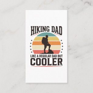 Wandelen Vader Vintage Koeler T-shirt Ontwerp_1 Visitekaartje