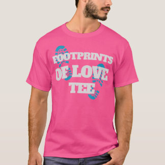 Wandelen Wandelen Natuur Trail Retro Paar Liefhebb T-shirt