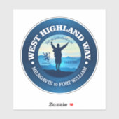 Wandelen (West Highland Way) Sticker (Vel)
