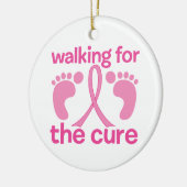 Wandelend voor de kuur keramisch ornament (Links)