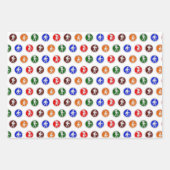 Wandelende dieren inpakpapier (Voorkant)